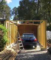 Construction ossature garage en bois - 33950