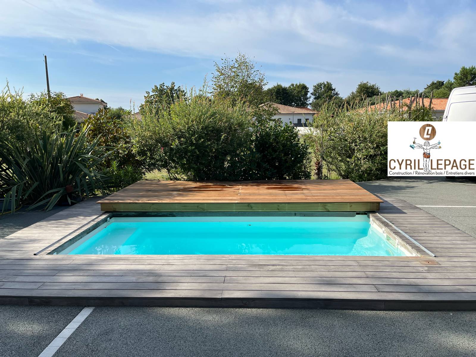 Construction d’une terrasse coulissante - LEGE CAP FERRET