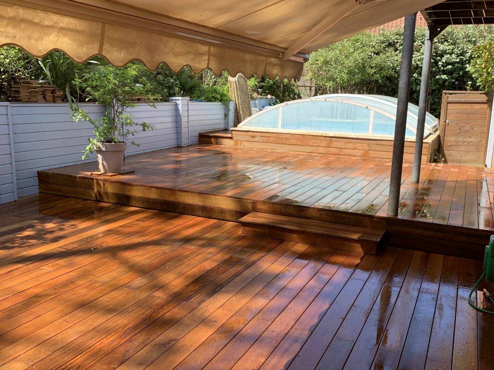 Construction d’une terrasse en bois en ITAUBA - 33680