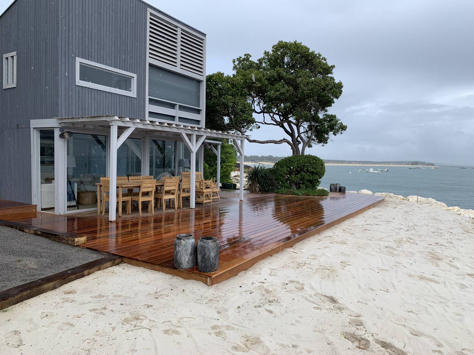 Réalisation terrasse en IPE - Cap Ferret