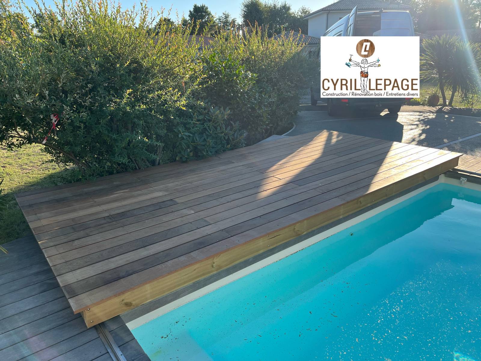 Fabrication d’un Rolling Deck en IPE - Bassin d’Arcachon