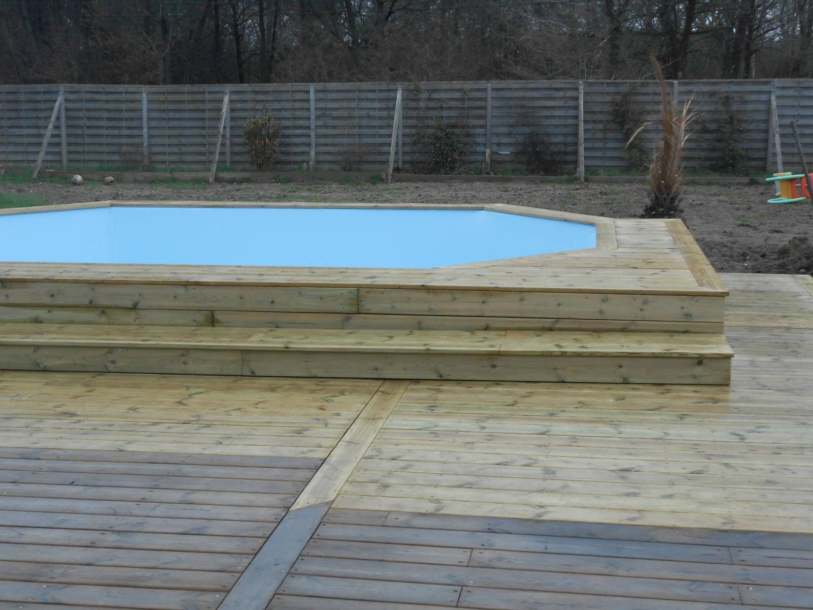 Réalisation terrasse en Bois - LE PORGE