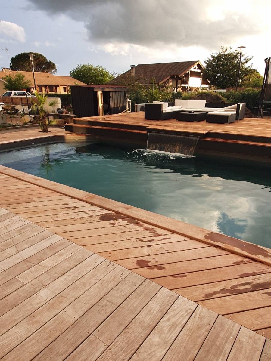 Fabrication d un Rolling Deck en Pin - Bassin d’Arcachon