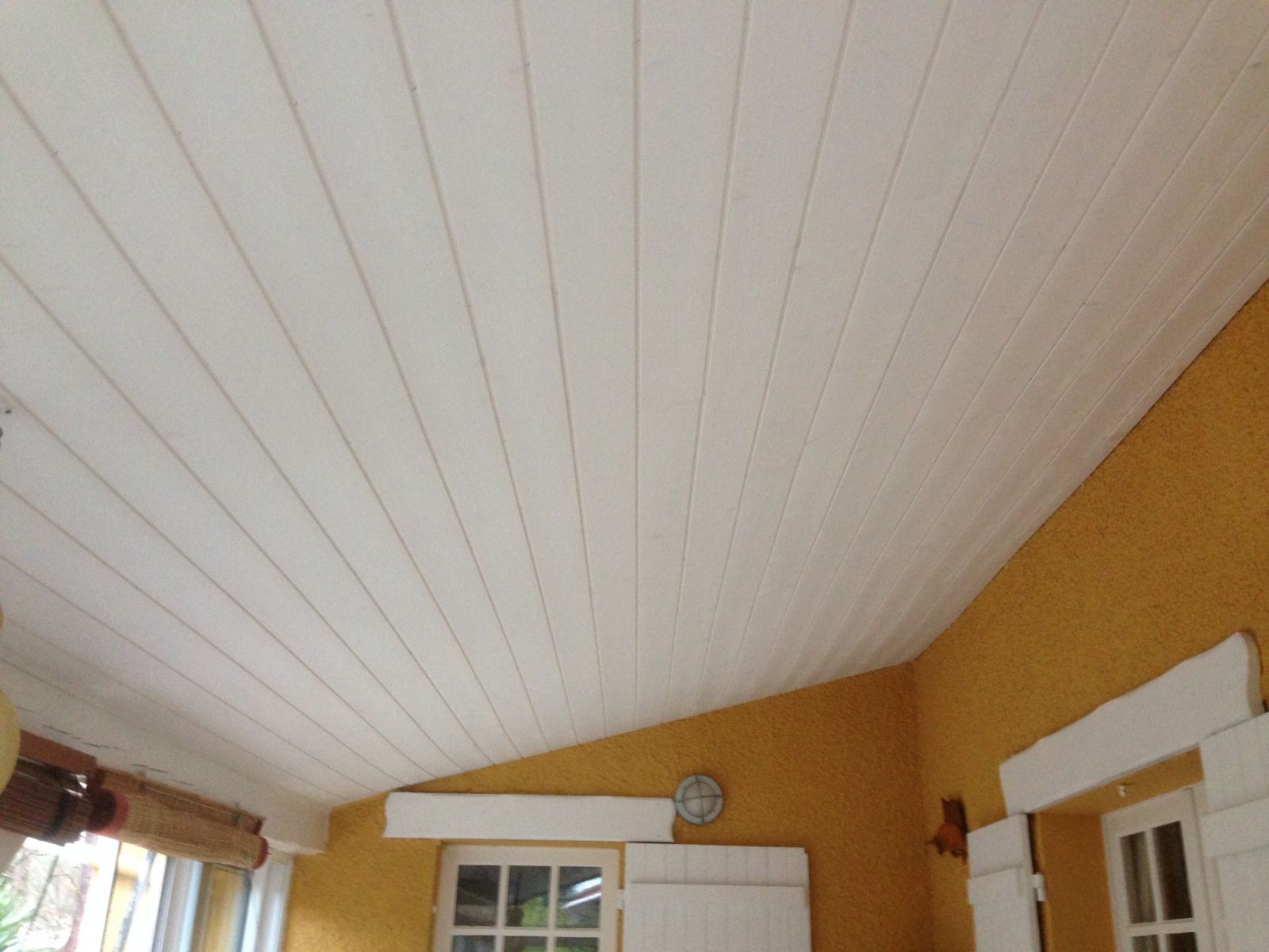  Lambris  Bois  Blanc Pour Plafond 