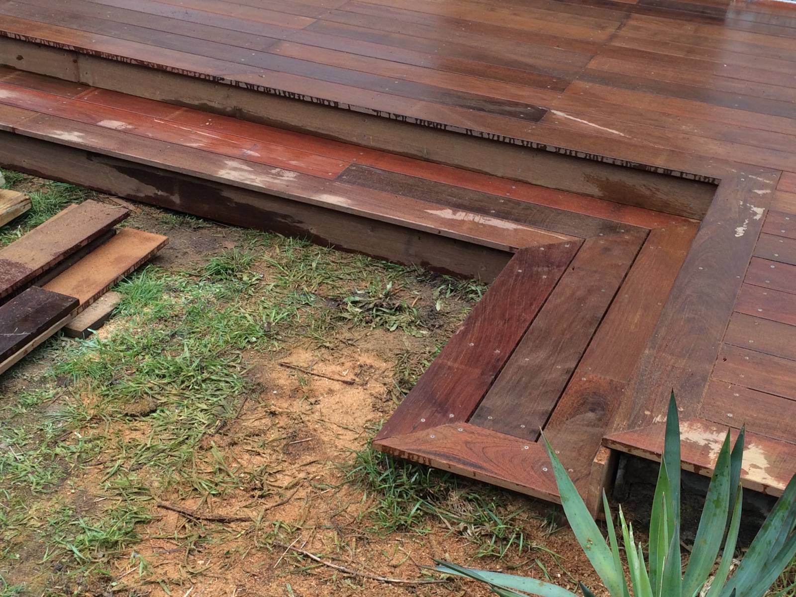 Fabrication terrasse en IPE - Bassin d'Arcachon