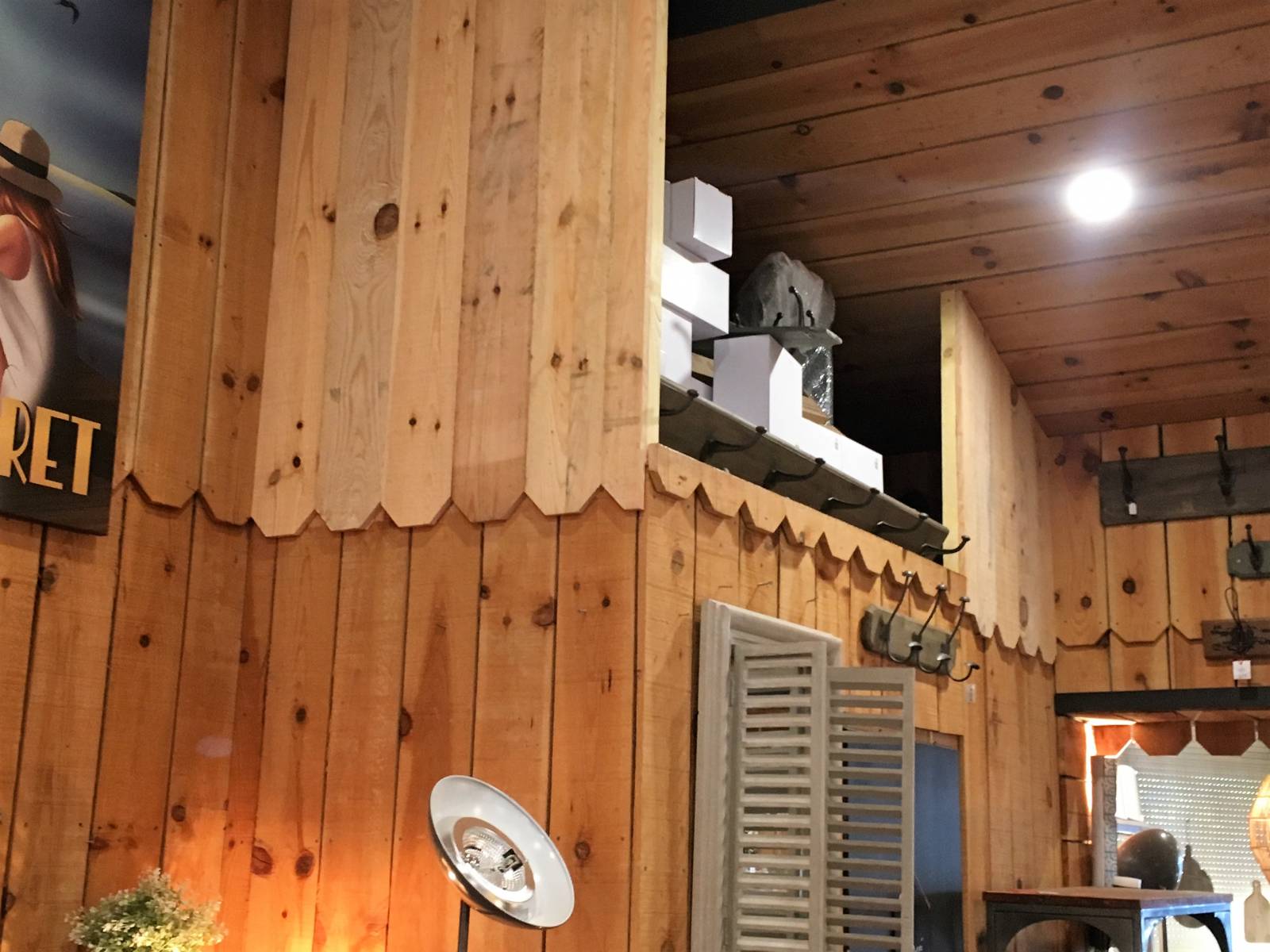 Construction Mezzanine en volige et couvre-joint - LEGE CAP FERRET