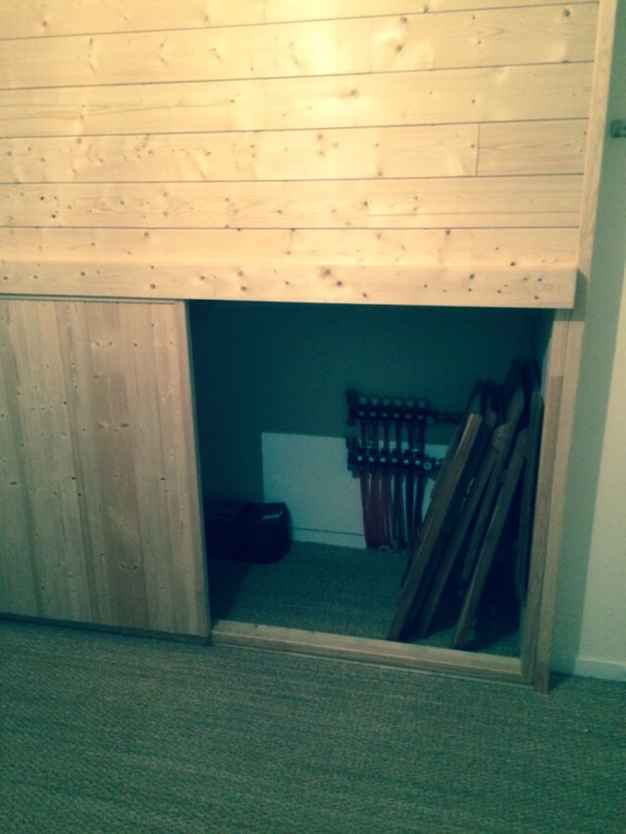 Fabrication placard coulissant - 33