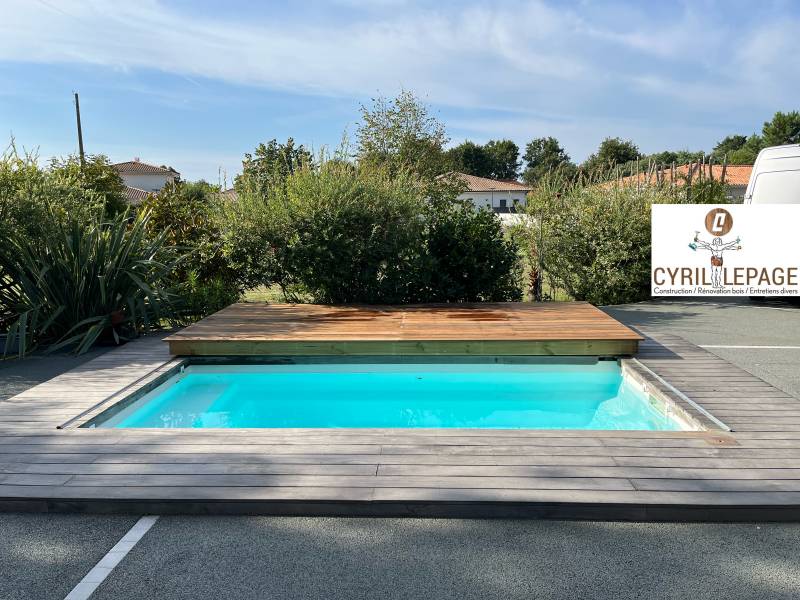 Construction d’une terrasse coulissante - LEGE CAP FERRET