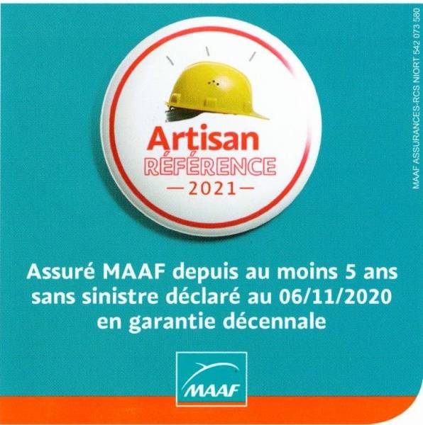 Distinction Maaf, ARTISAN REFERENCE 2021