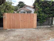 Réalisation d’un portail 2 ouvrant à la française - Bassin d’Arcachon