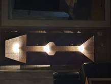 Grand modèle de lampe en bois - Lege cap ferret