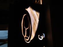 Réalisation lampe pinasse bois - Presqu’Ile Lege cap ferret