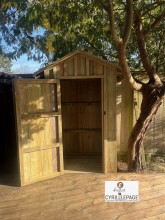 Construction abris en bois en Pin sur le Bassin d’Arcachon