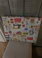 Cadre lampe bois personnalisée couture - bassin d arcachon