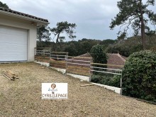 Fabrication sur mesure d’un garde corps en bois - Bassin d’Arcachon 33