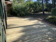 Construction d’une terrasse en bois en Pin - Gironde