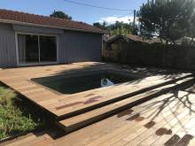 Terrasse en bois exotique en IPE - Bassin d'Arcachon