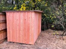 Réalisation garage en bois en Douglas - BASSIN D’ARCACHON