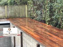 Terrasse en bois exotique - GIRONDE