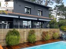 Rectification terrasse et mur en claire voie - Bassin d’arcachon