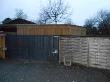 Construction d'un portail 2 vantaux ouvrant à la Française - Le Porge