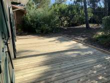 Terrasse bois en Pin - CAP FERRET