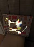 Fabrication lampe bois couture - Lège-Cap-Ferret 