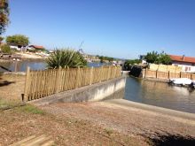 clôture sur la presqu'ile 33950