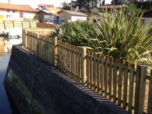 Barriere en PIN T3 - Domaine du Four