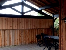 Palissade en Douglas sur la Presqu'ile du cap ferret