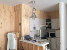 Pose d'un bardage en Pin au Cap-ferret