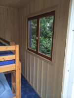 Rénovation murs intérieur en volige et couvre-joints sur le Cap Ferret