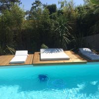 Surélévation de la terrasse en Pin sur le Cap Ferret 