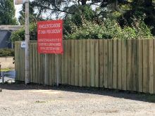 Réalisation de clôture en bois au alentours de Bordeaux
