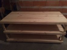 Création d'une table en Pin pour un magasin sur Bordeaux