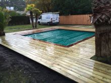 Terrasse en bois sur LEGE CAP FERRET