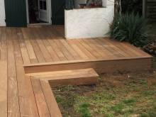 Construction terrasse en IPE - CAP FERRET
