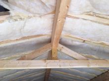 Isolation du plafond du garage - Petit-piquey