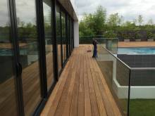 Réalisation d'une terrasse en IPE - VILLENAVE-D'ORNON