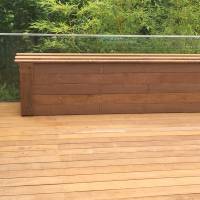 Fabrication Coffre en bois IPE - Villenave d'Ornon