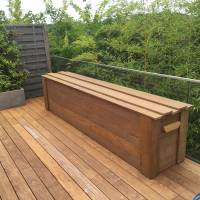 Réalisation d'un coffre en IPE - CUB