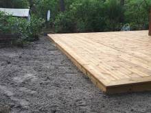 Construction terrasse en bois - Le Porge