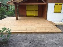 Construction terrasse en bois - Le Porge