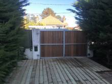 Fabrication d'un portail en bois IPE - Bassin d'Arcachon