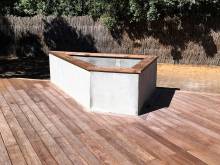 Construction terrasse et habillage en bois - CAP FERRET