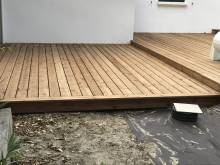 Fabrication d'une terrasse en bois - Bassin d'arcachon