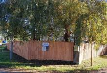 Construction palissade en bois - Petit-Piquey