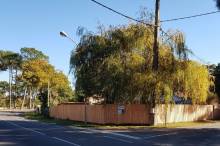 Réalisation clôture volige et couvre-joints sur LEGE CAP FERRET