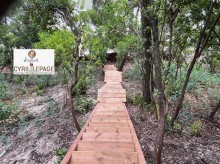 Réalisation sur mesure d'un escalier avec plateaux sur la presqu'ile du Cap ferret - 33